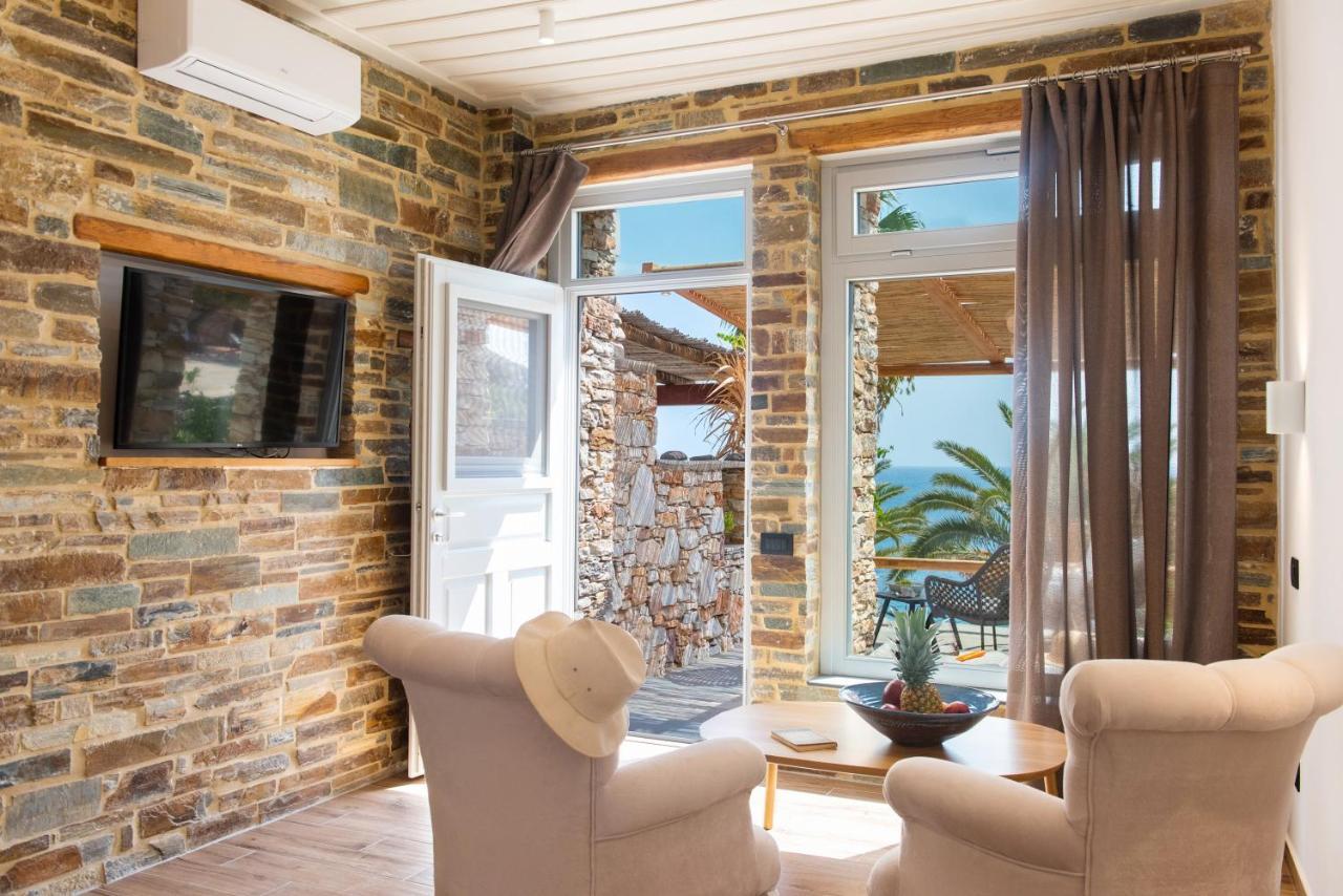 Lazarou Beach Apartments Platis Gialos  Luaran gambar