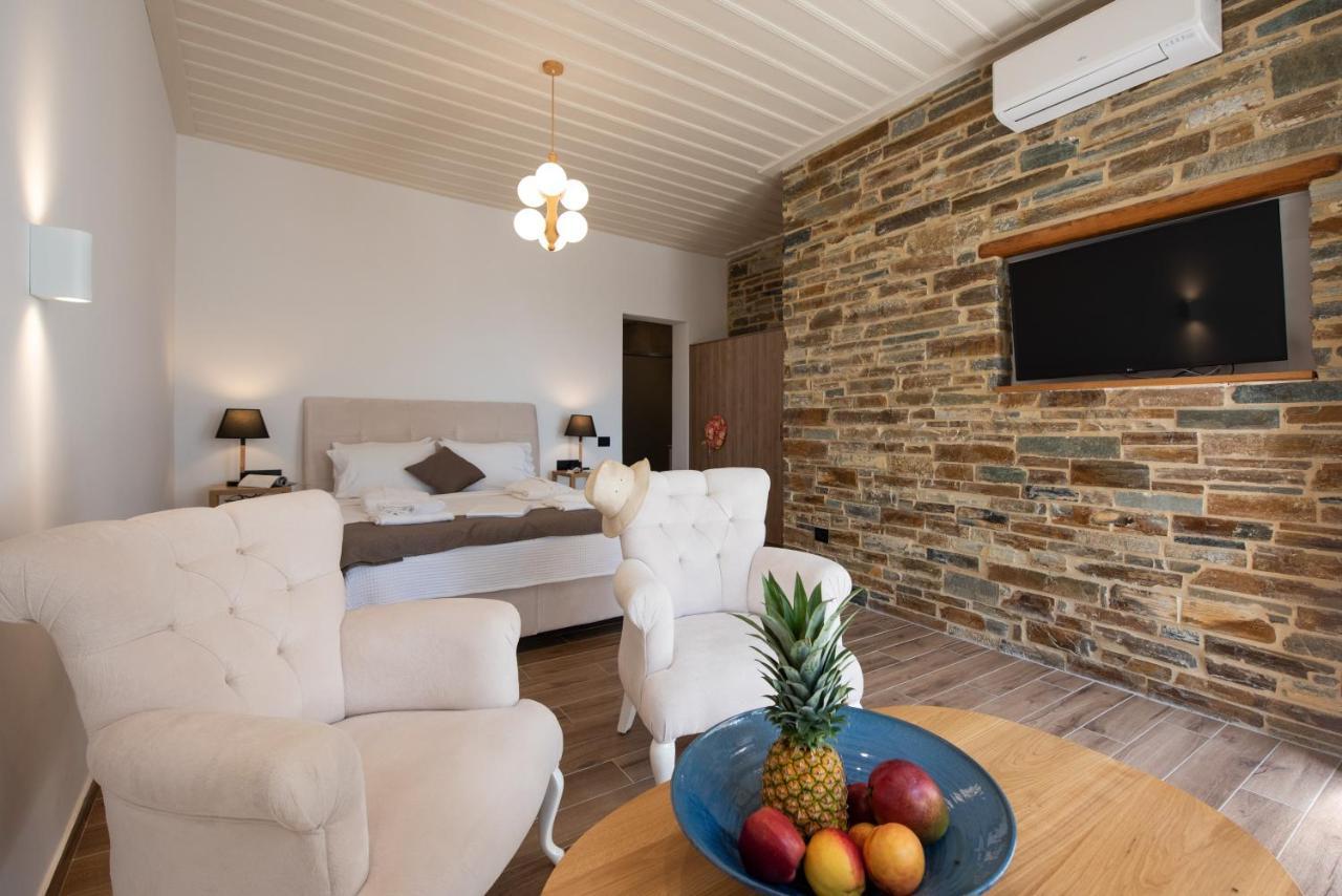 Lazarou Beach Apartments Platis Gialos  Luaran gambar