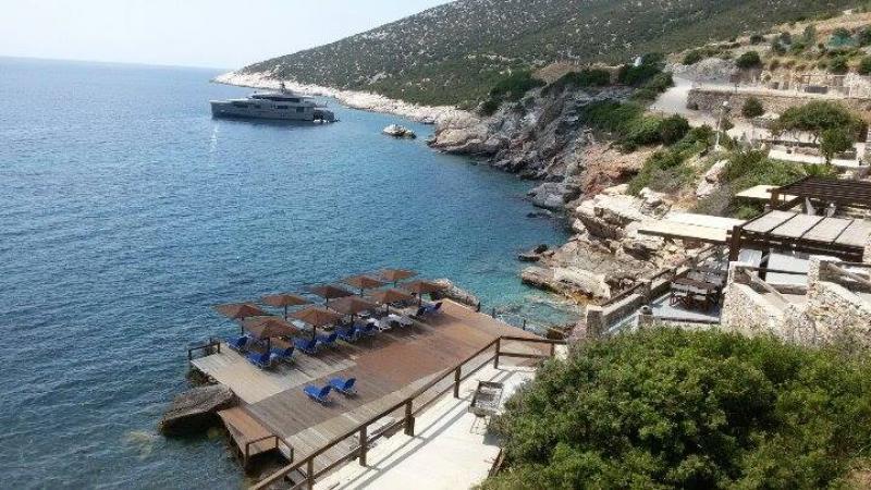Lazarou Beach Apartments Platis Gialos  Luaran gambar