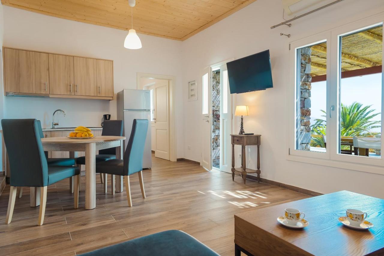 Lazarou Beach Apartments Platis Gialos  Luaran gambar